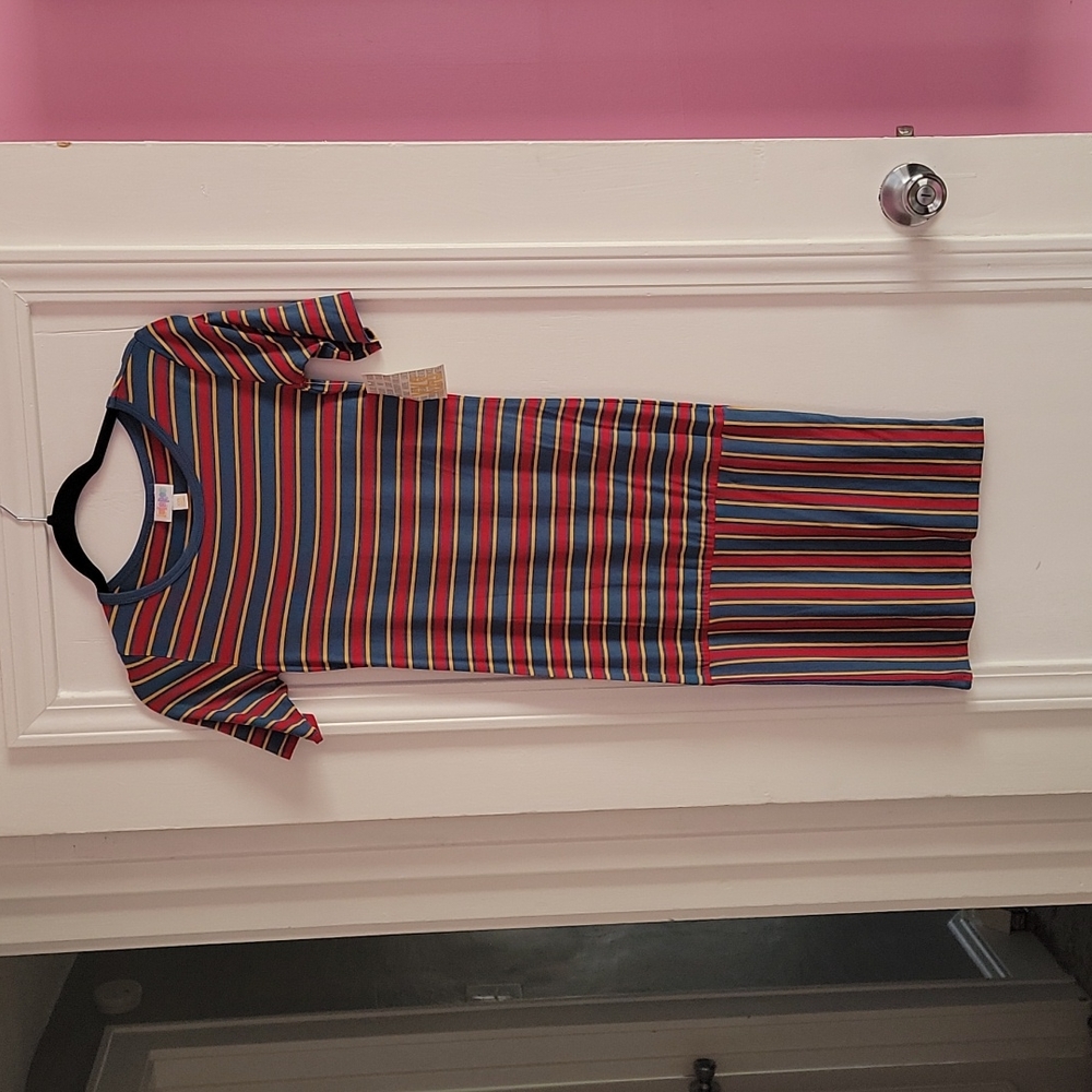 LulaRoe striped Julia xxs